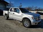 2014 Ford F150 Supercrew Silver vin: 1FTFW1ET8EFB84237