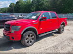 2014 Ford F-150 Fx4 Red vin: 1FTFW1ET8EKD49341