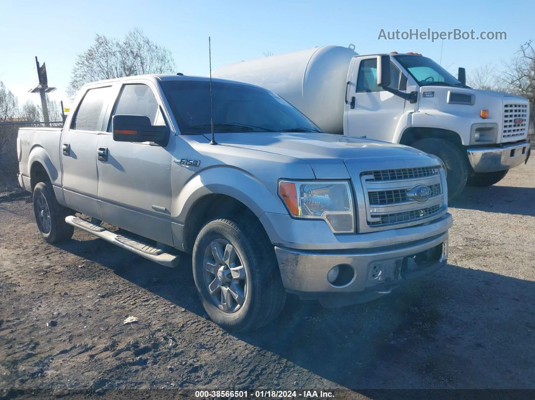 2014 Ford F-150 Xlt Silver vin: 1FTFW1ET8EKD99849