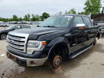 2014 Ford F150 Supercrew Черный vin: 1FTFW1ET8EKE69849