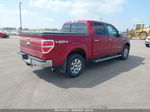 2014 Ford F-150 Lariat Red vin: 1FTFW1ET8EKE91317