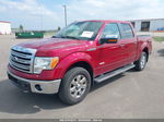 2014 Ford F-150 Lariat Красный vin: 1FTFW1ET8EKE91317