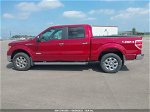 2014 Ford F-150 Lariat Red vin: 1FTFW1ET8EKE91317