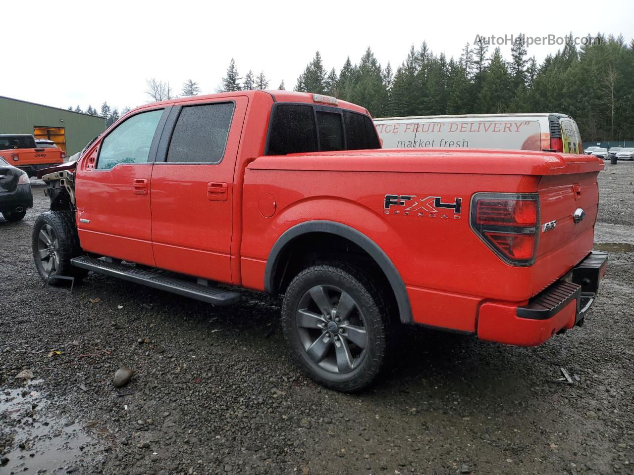 2011 Ford F150 Supercrew Red vin: 1FTFW1ET9BFA77788