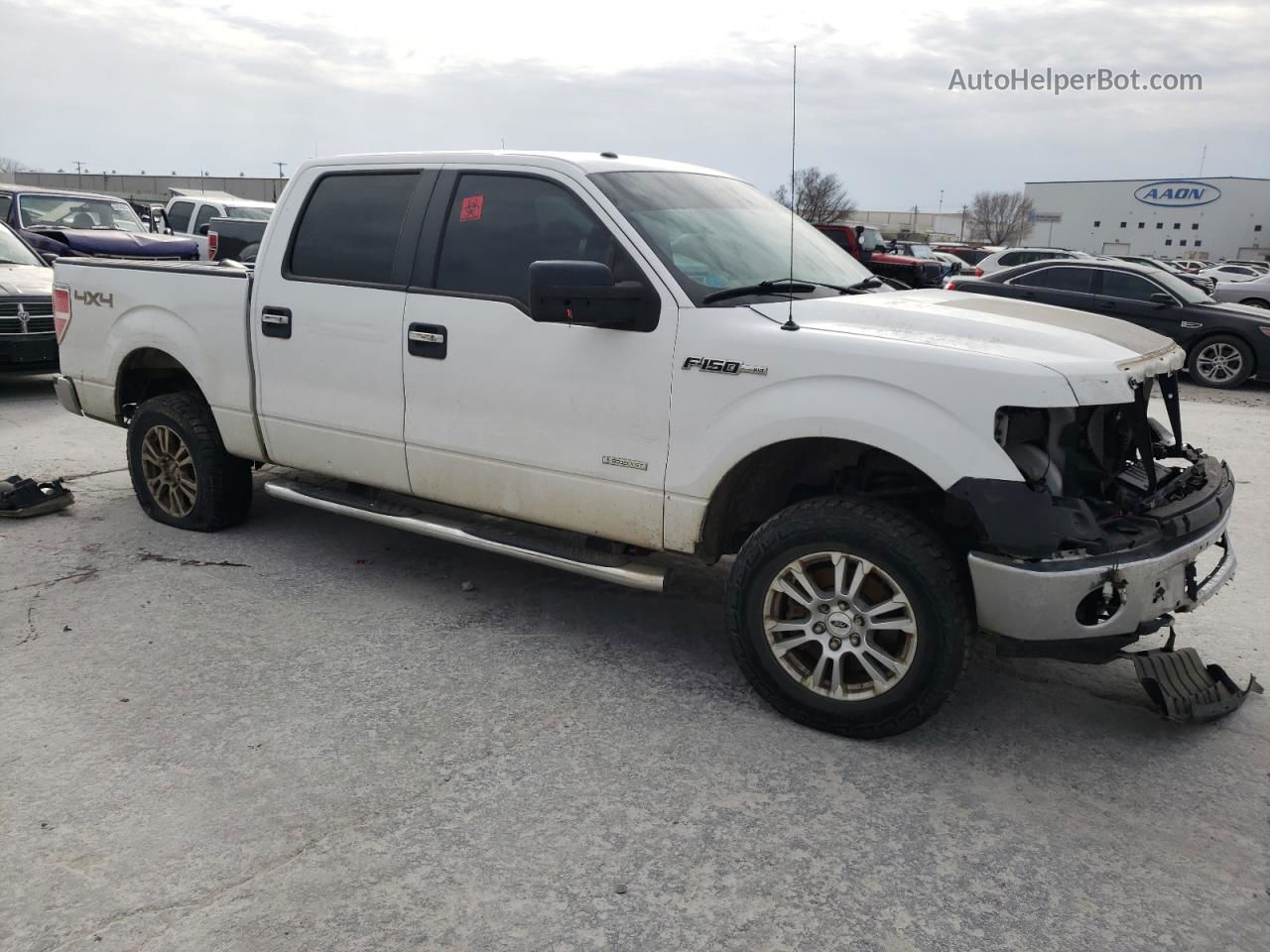 2011 Ford F150 Supercrew White vin: 1FTFW1ET9BFA94056