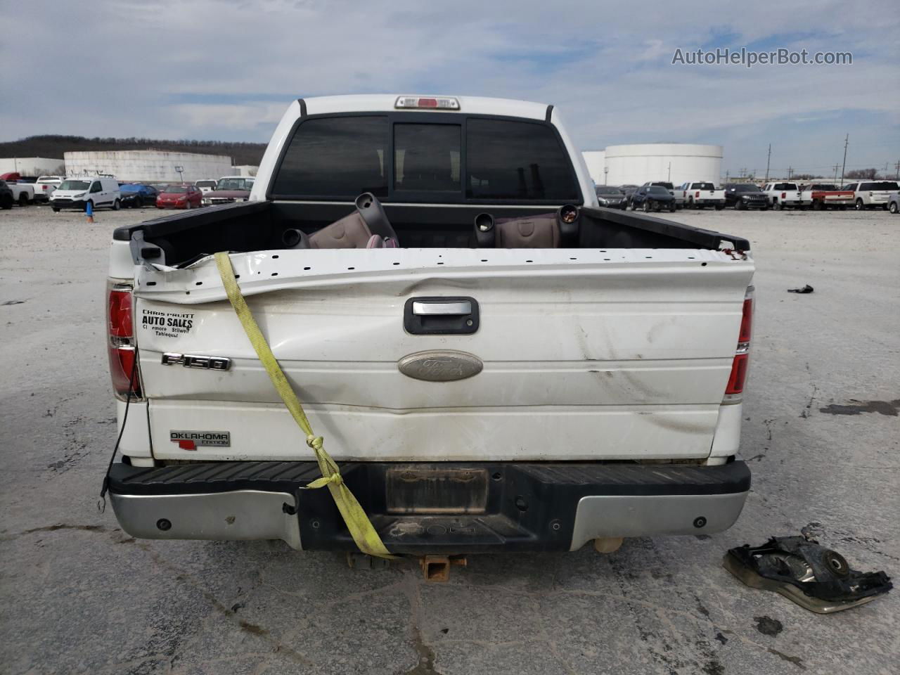 2011 Ford F150 Supercrew White vin: 1FTFW1ET9BFA94056