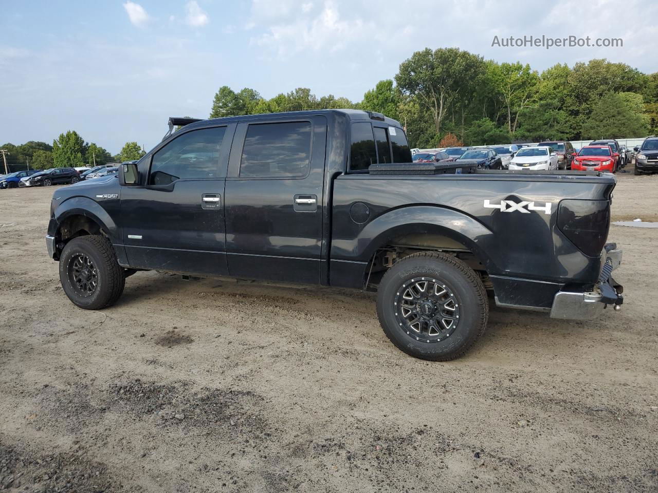 2011 Ford F150 Supercrew Черный vin: 1FTFW1ET9BFB42252