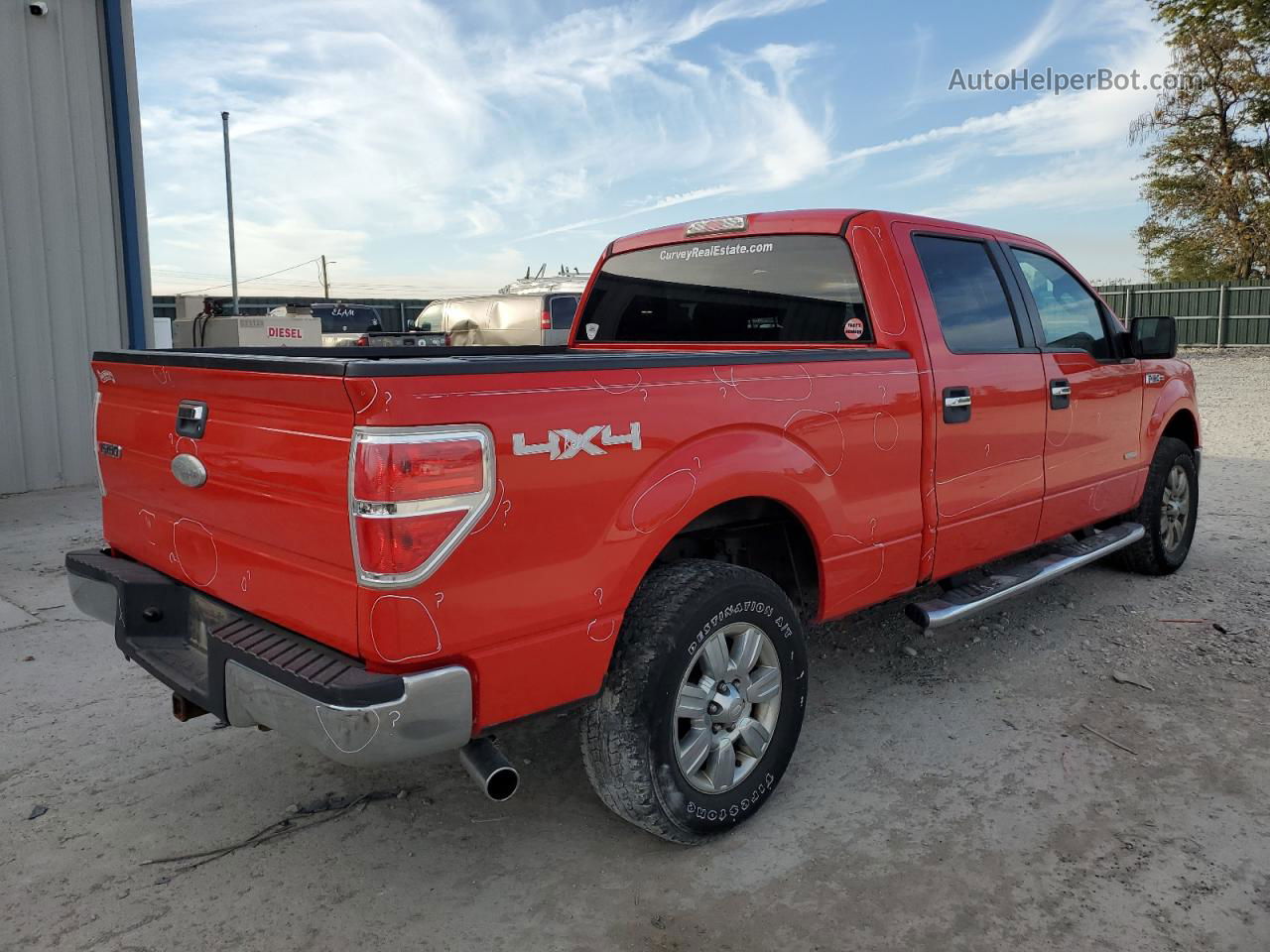 2011 Ford F150 Supercrew Red vin: 1FTFW1ET9BFB81827