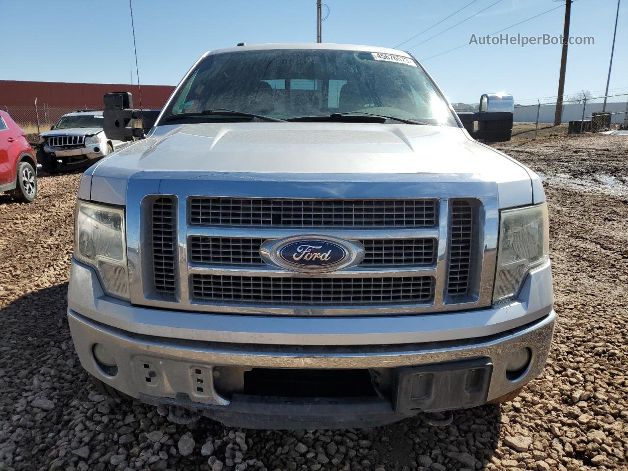 2011 Ford F150 Supercrew Silver vin: 1FTFW1ET9BFB84162
