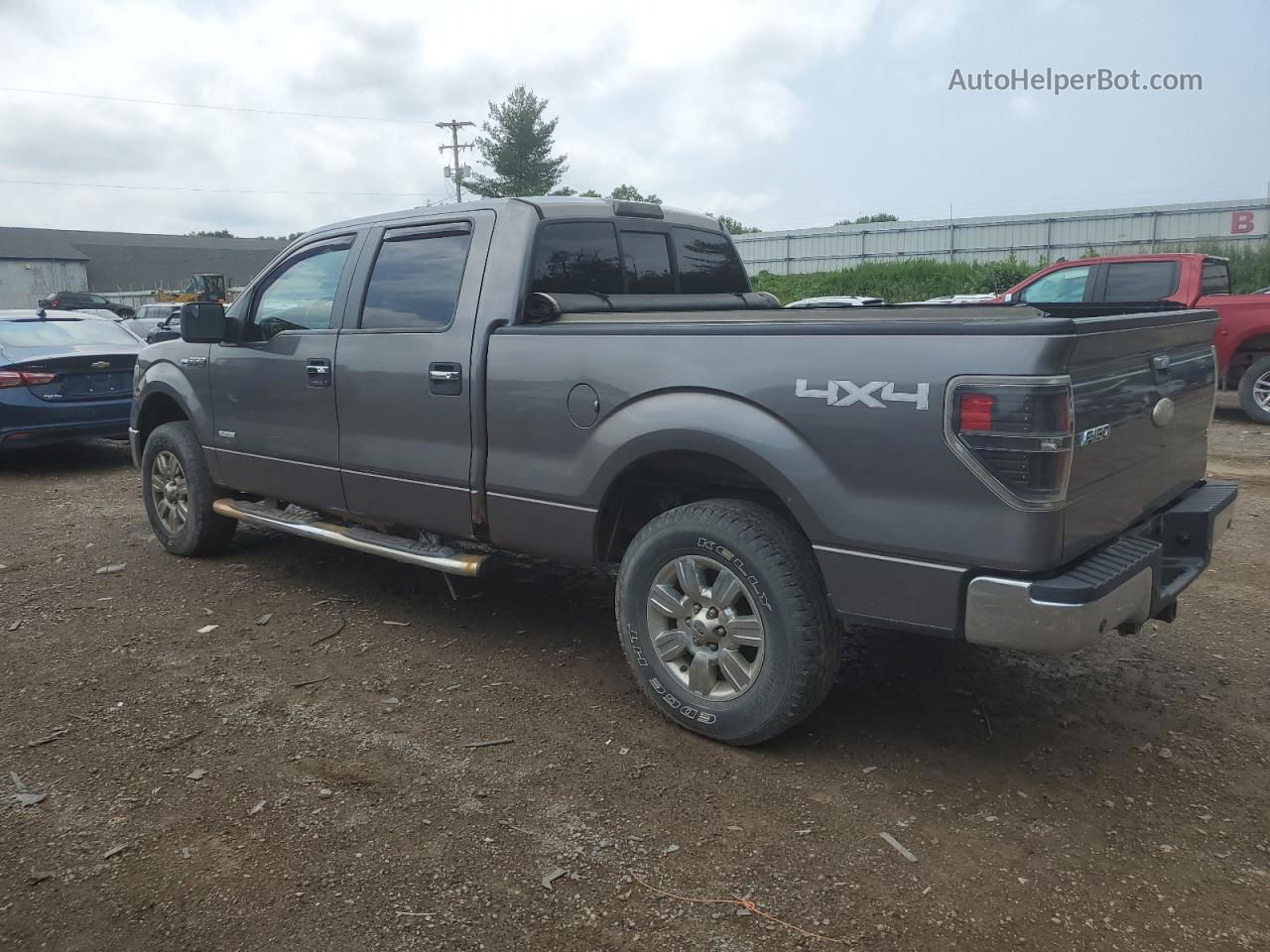 2011 Ford F150 Supercrew Gray vin: 1FTFW1ET9BFB97154