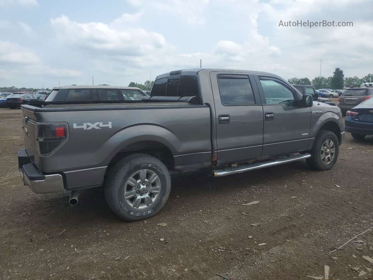 2011 Ford F150 Supercrew Gray vin: 1FTFW1ET9BFB97154