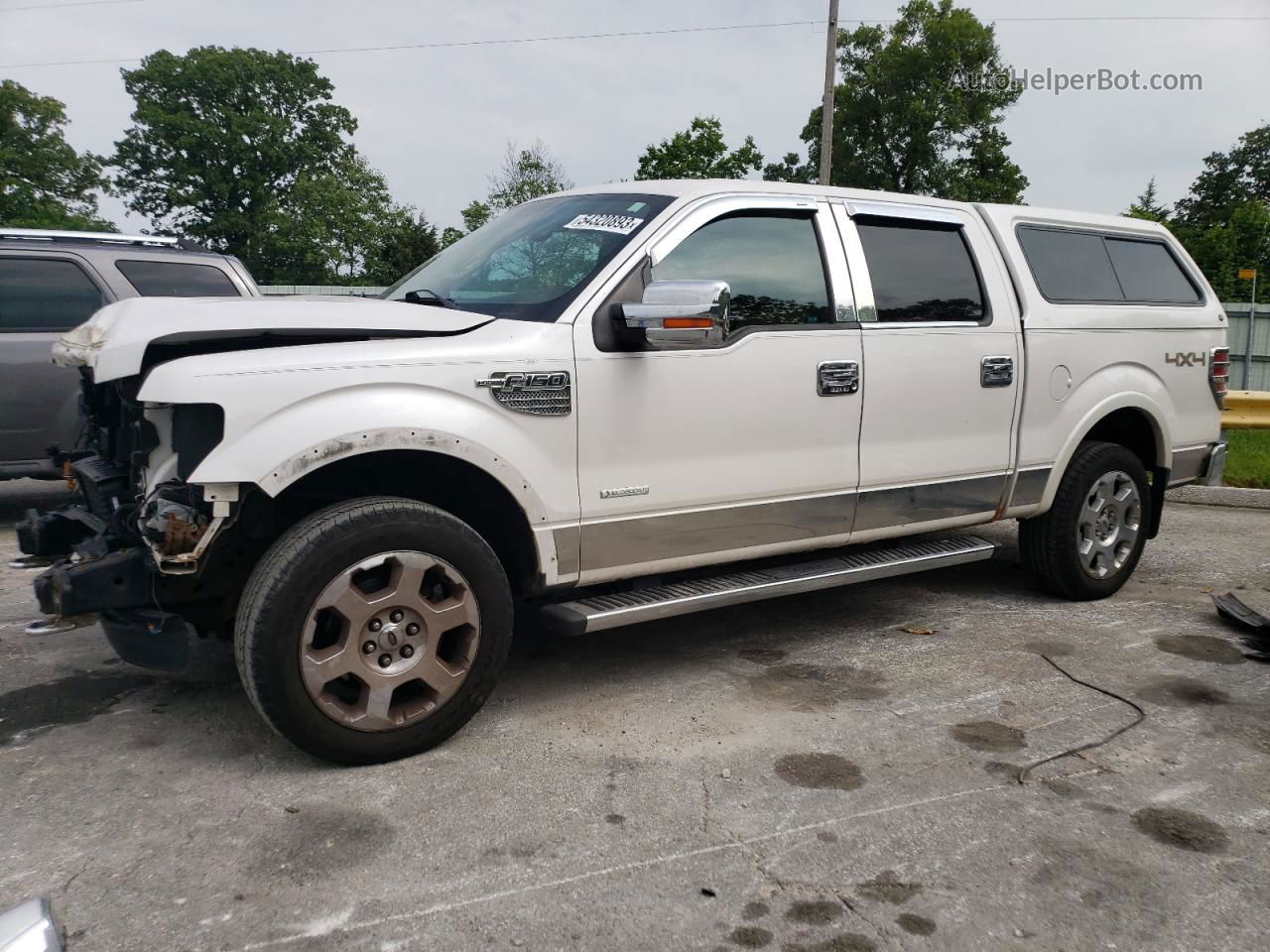 2011 Ford F150 Supercrew White vin: 1FTFW1ET9BFC25860