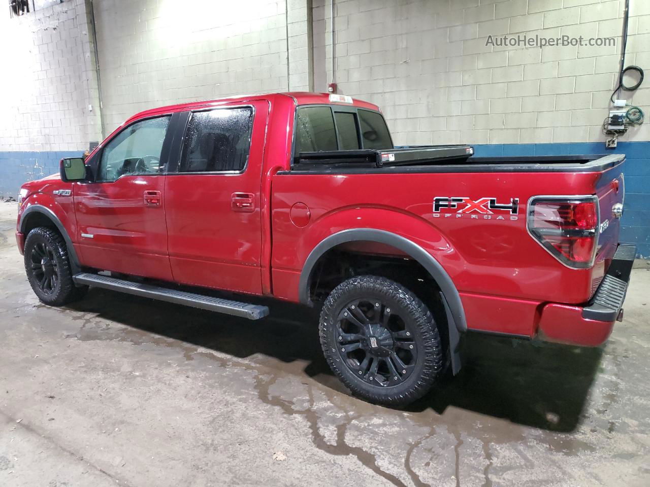 2011 Ford F150 Supercrew Красный vin: 1FTFW1ET9BFD07815