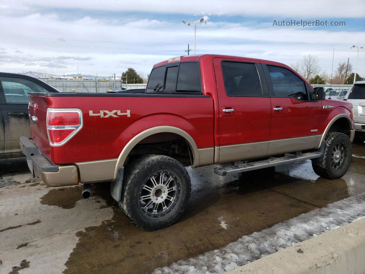 2011 Ford F150 Supercrew Red vin: 1FTFW1ET9BFD12173