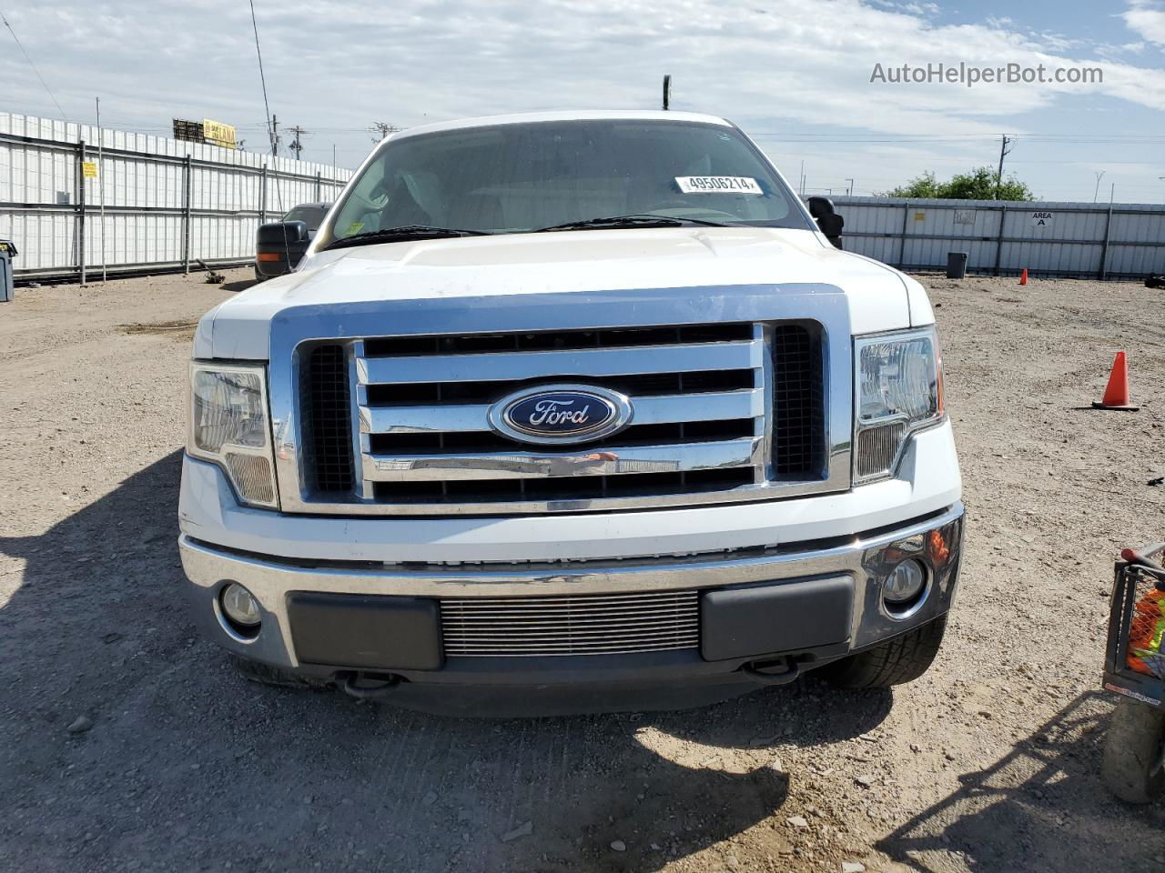 2011 Ford F150 Supercrew White vin: 1FTFW1ET9BKD31961