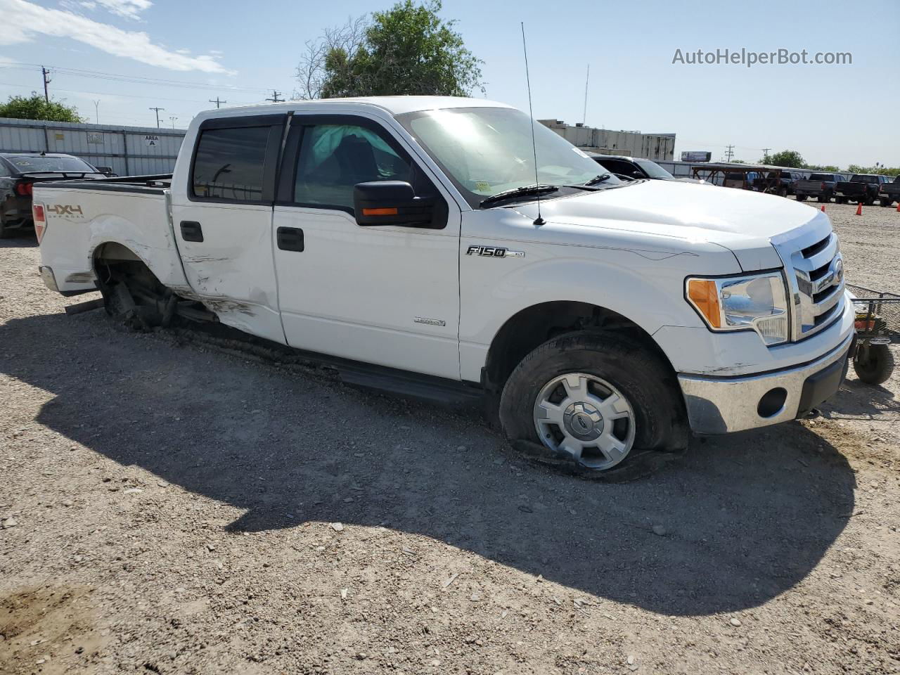 2011 Ford F150 Supercrew White vin: 1FTFW1ET9BKD31961