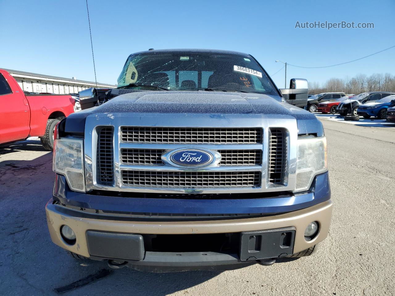 2011 Ford F150 Supercrew Синий vin: 1FTFW1ET9BKD33001