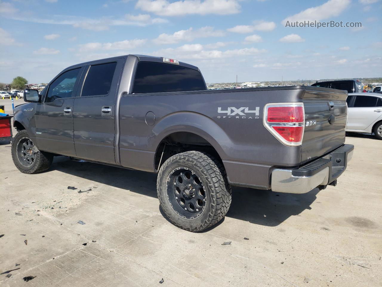 2011 Ford F150 Supercrew Gray vin: 1FTFW1ET9BKD85938