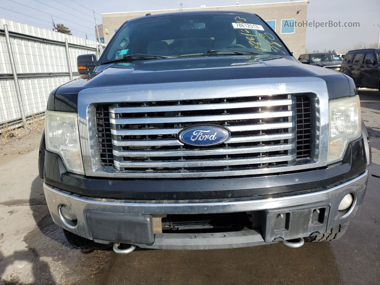 2011 Ford F150 Supercrew Black vin: 1FTFW1ET9BKE09476