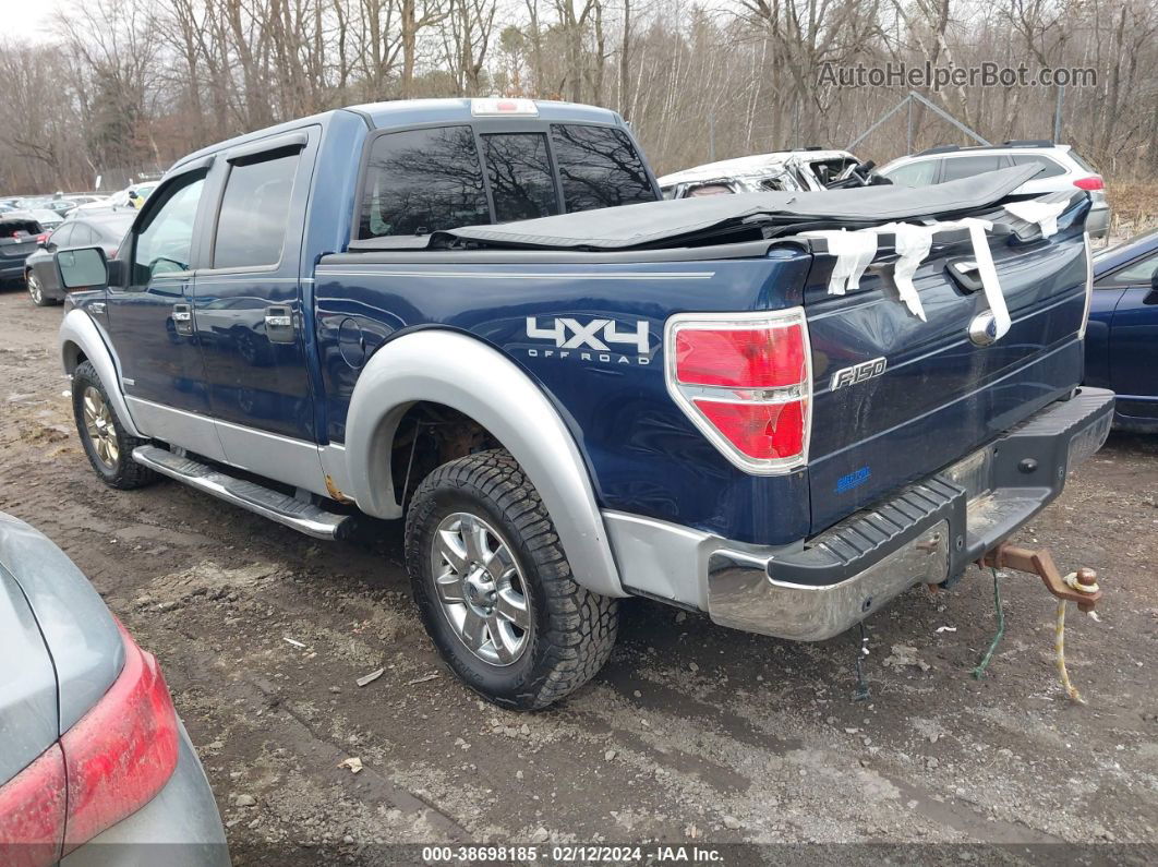 2014 Ford F-150 Xlt Dark Blue vin: 1FTFW1ET9EFA57917