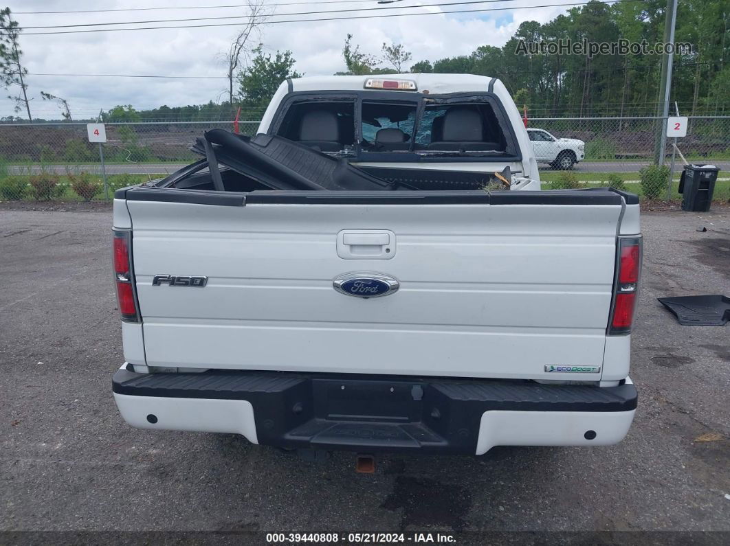 2014 Ford F-150 Fx4 White vin: 1FTFW1ET9EFB94646