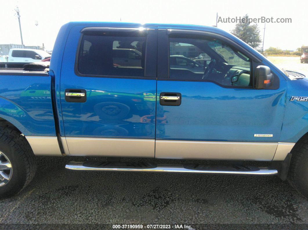 2014 Ford F-150 Xl/xlt/fx4/lariat Синий vin: 1FTFW1ET9EFC34787