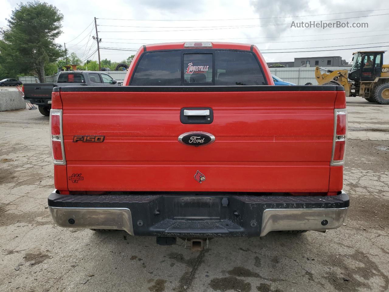 2014 Ford F150 Supercrew Red vin: 1FTFW1ET9EKD24321