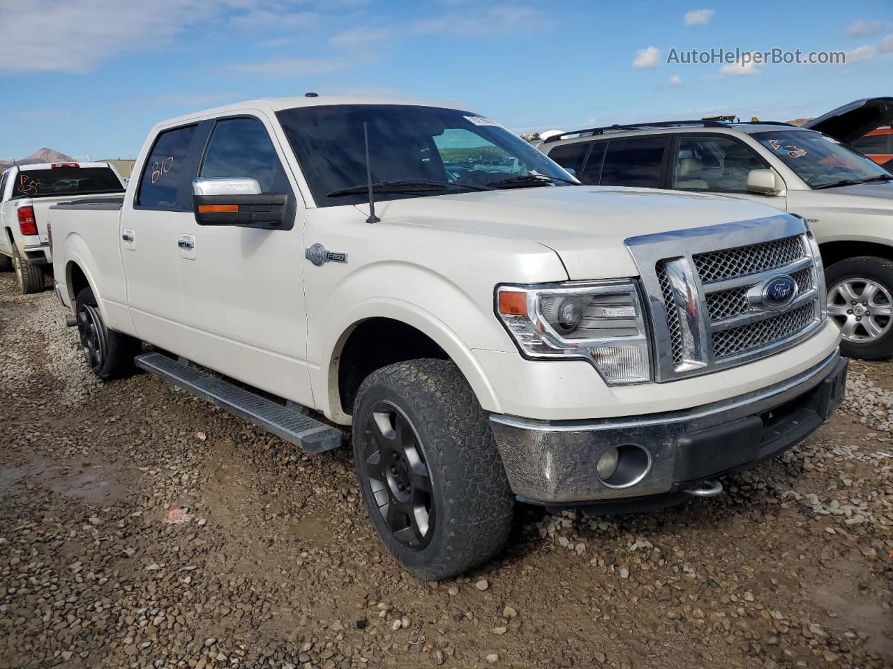 2014 Ford F150 Supercrew Белый vin: 1FTFW1ET9EKE15234