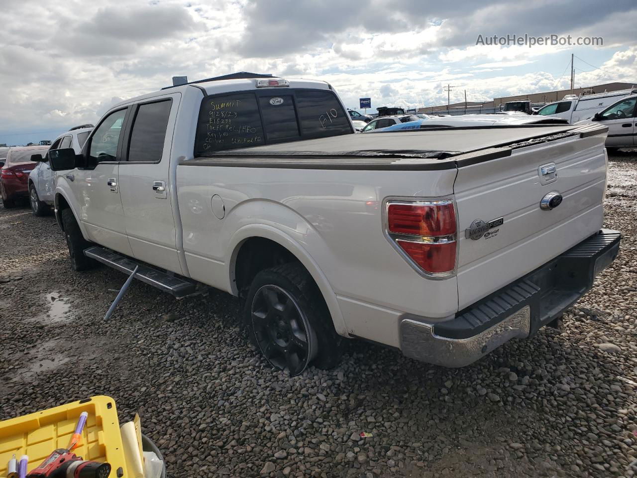 2014 Ford F150 Supercrew White vin: 1FTFW1ET9EKE15234