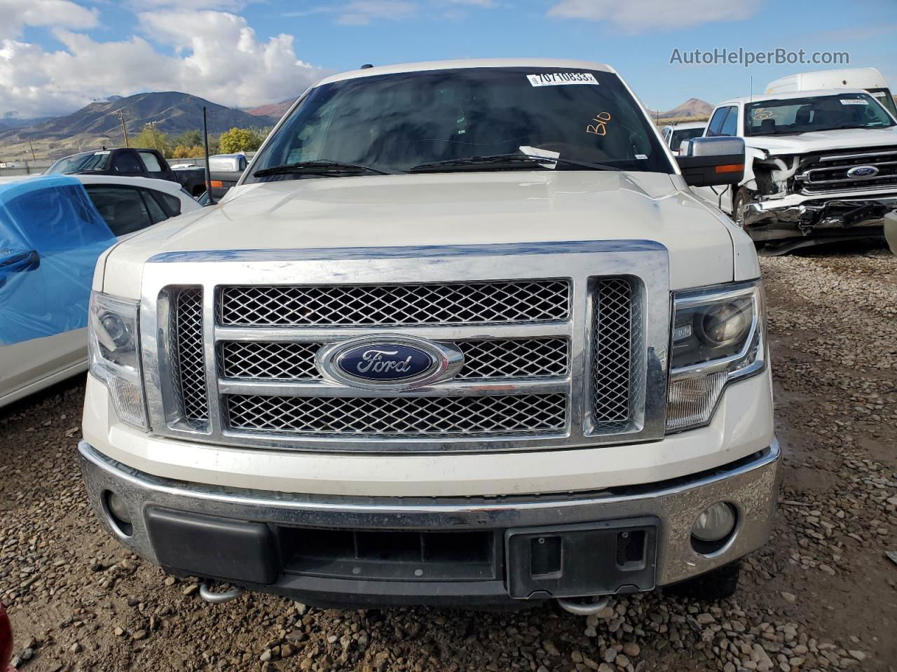 2014 Ford F150 Supercrew White vin: 1FTFW1ET9EKE15234