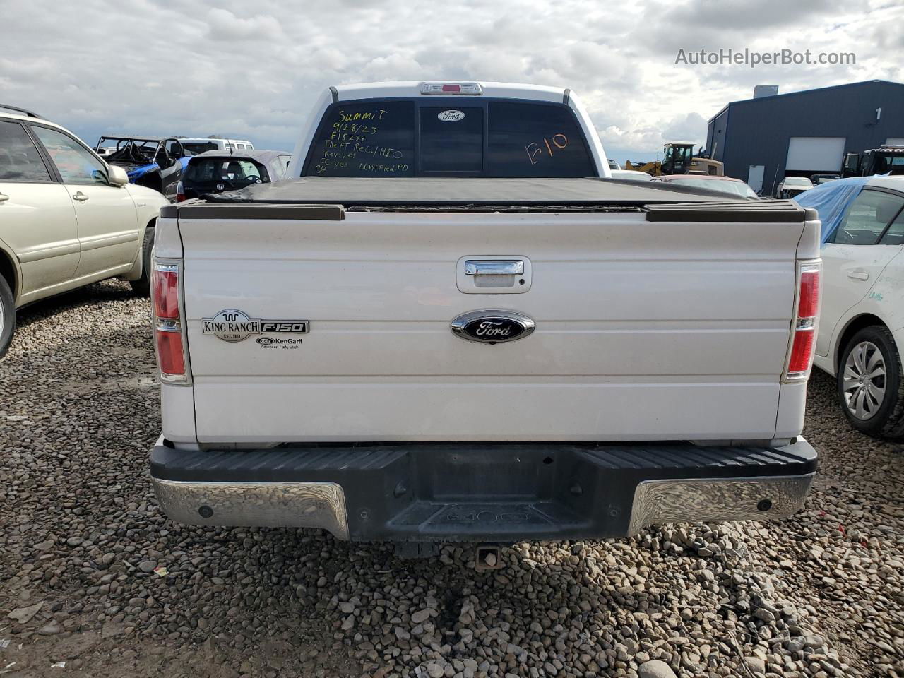 2014 Ford F150 Supercrew White vin: 1FTFW1ET9EKE15234