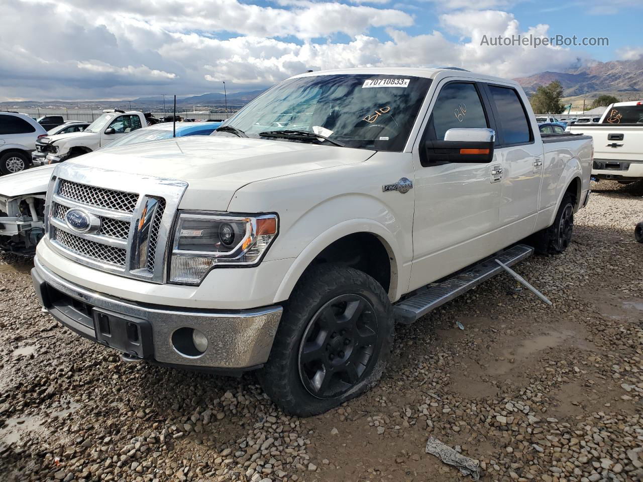 2014 Ford F150 Supercrew White vin: 1FTFW1ET9EKE15234