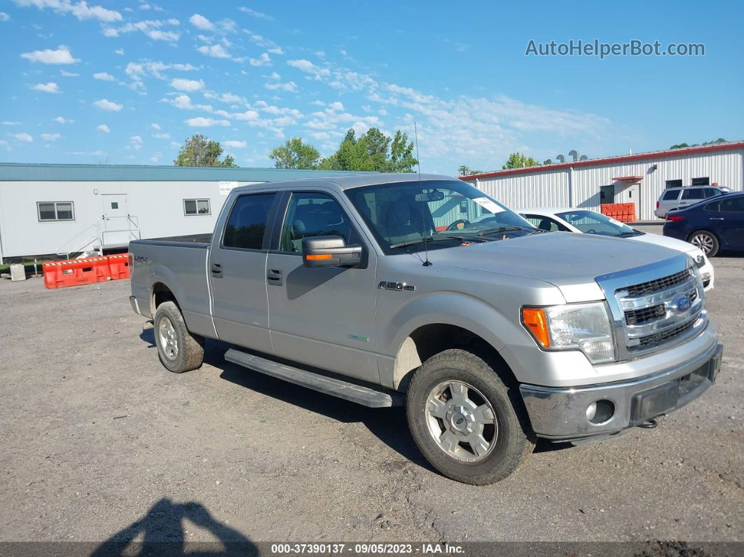 2014 Ford F-150 Xl/xlt/fx4/lariat Silver vin: 1FTFW1ET9EKG10587