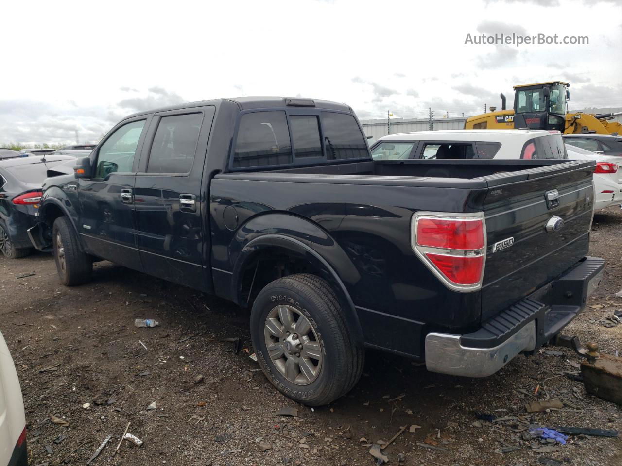 2011 Ford F150 Supercrew Черный vin: 1FTFW1ETXBFB20647