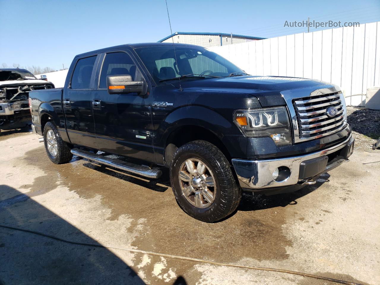 2011 Ford F150 Supercrew Black vin: 1FTFW1ETXBFB41501