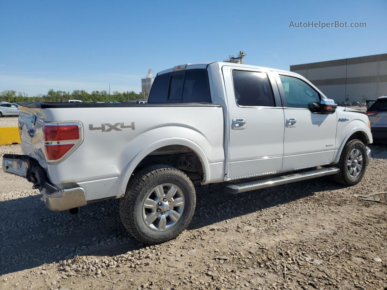 2011 Ford F150 Supercrew Белый vin: 1FTFW1ETXBFB70707