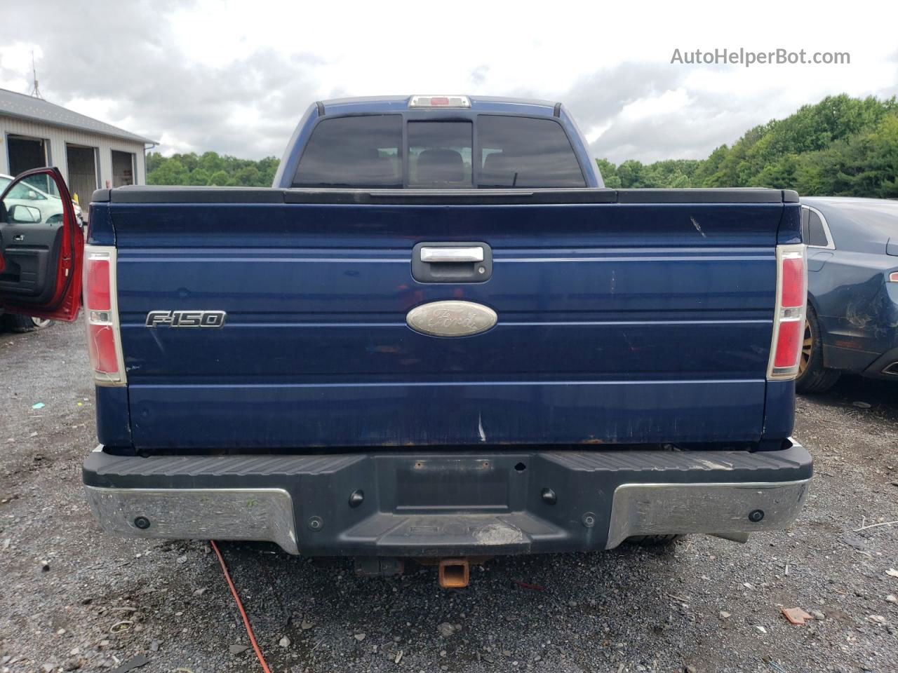 2011 Ford F150 Supercrew Blue vin: 1FTFW1ETXBFB82842