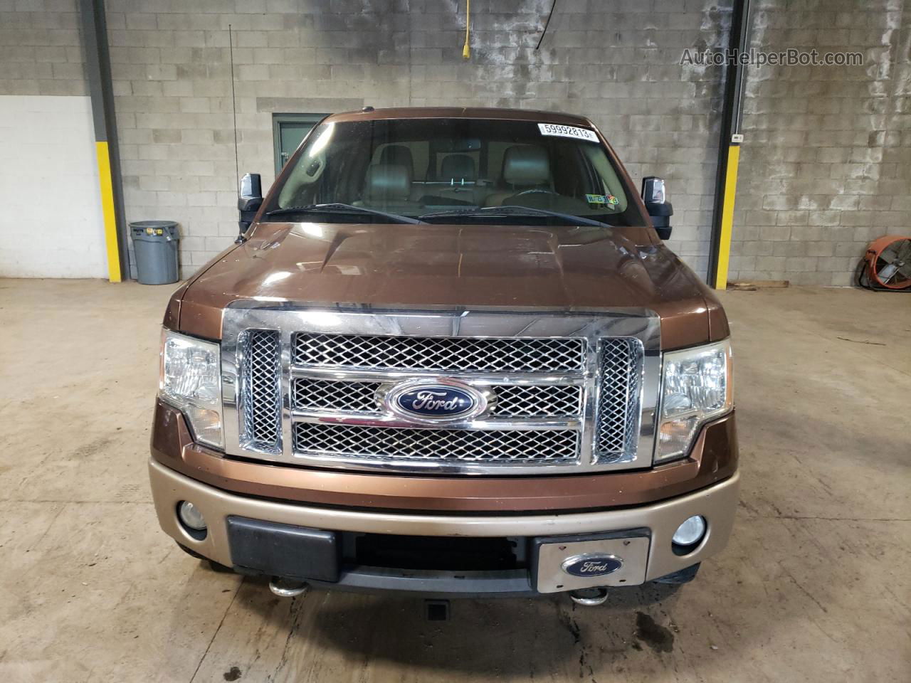 2011 Ford F150 Supercrew Brown vin: 1FTFW1ETXBFC45728