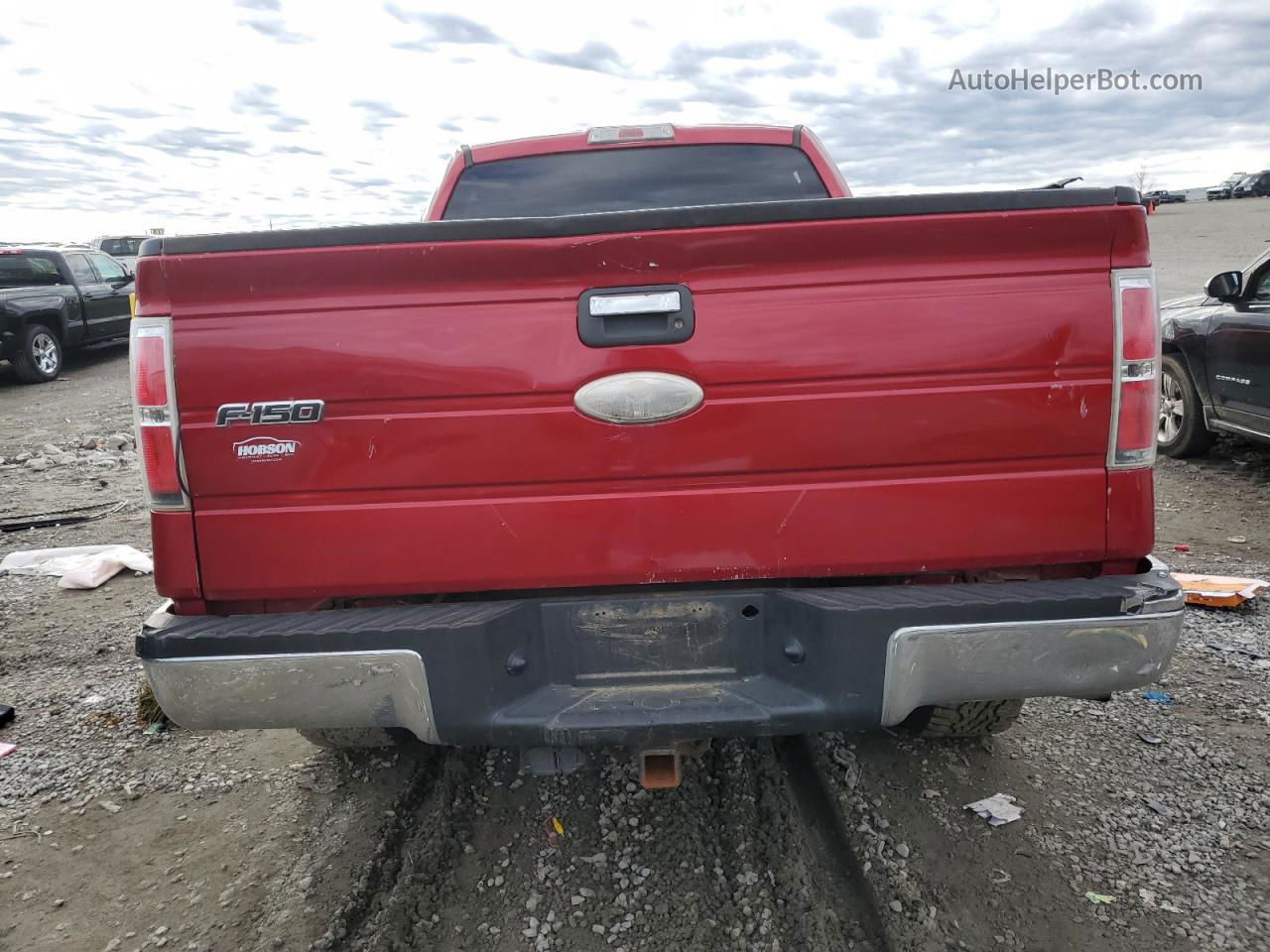 2011 Ford F150 Supercrew Red vin: 1FTFW1ETXBFC60729