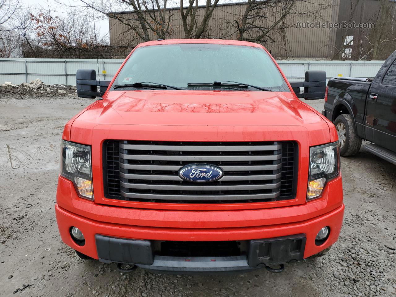 2011 Ford F150 Supercrew Red vin: 1FTFW1ETXBFC61900