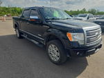 2011 Ford F150 Supercrew Black vin: 1FTFW1ETXBFC89163