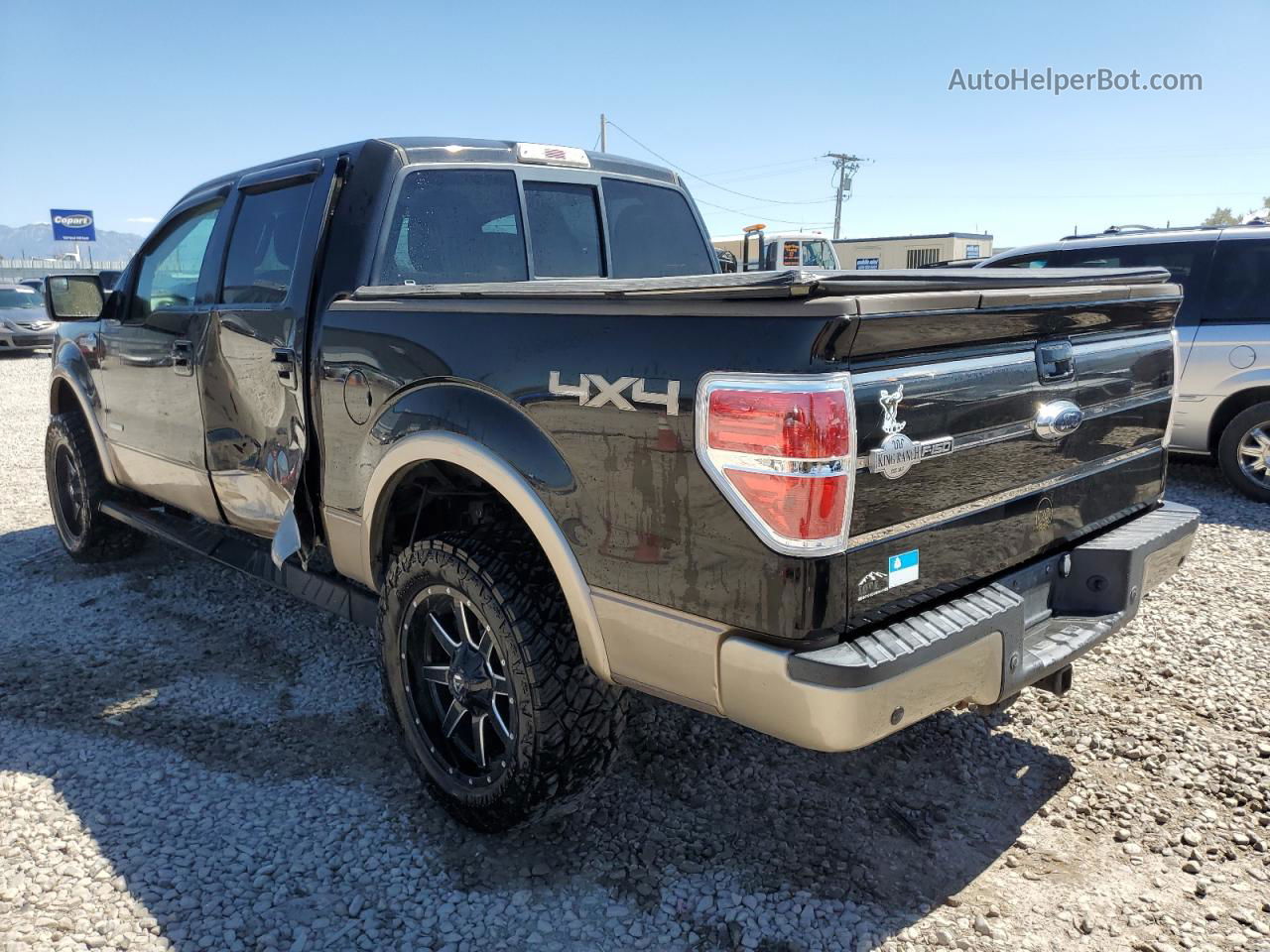 2011 Ford F150 Supercrew Black vin: 1FTFW1ETXBKD34772