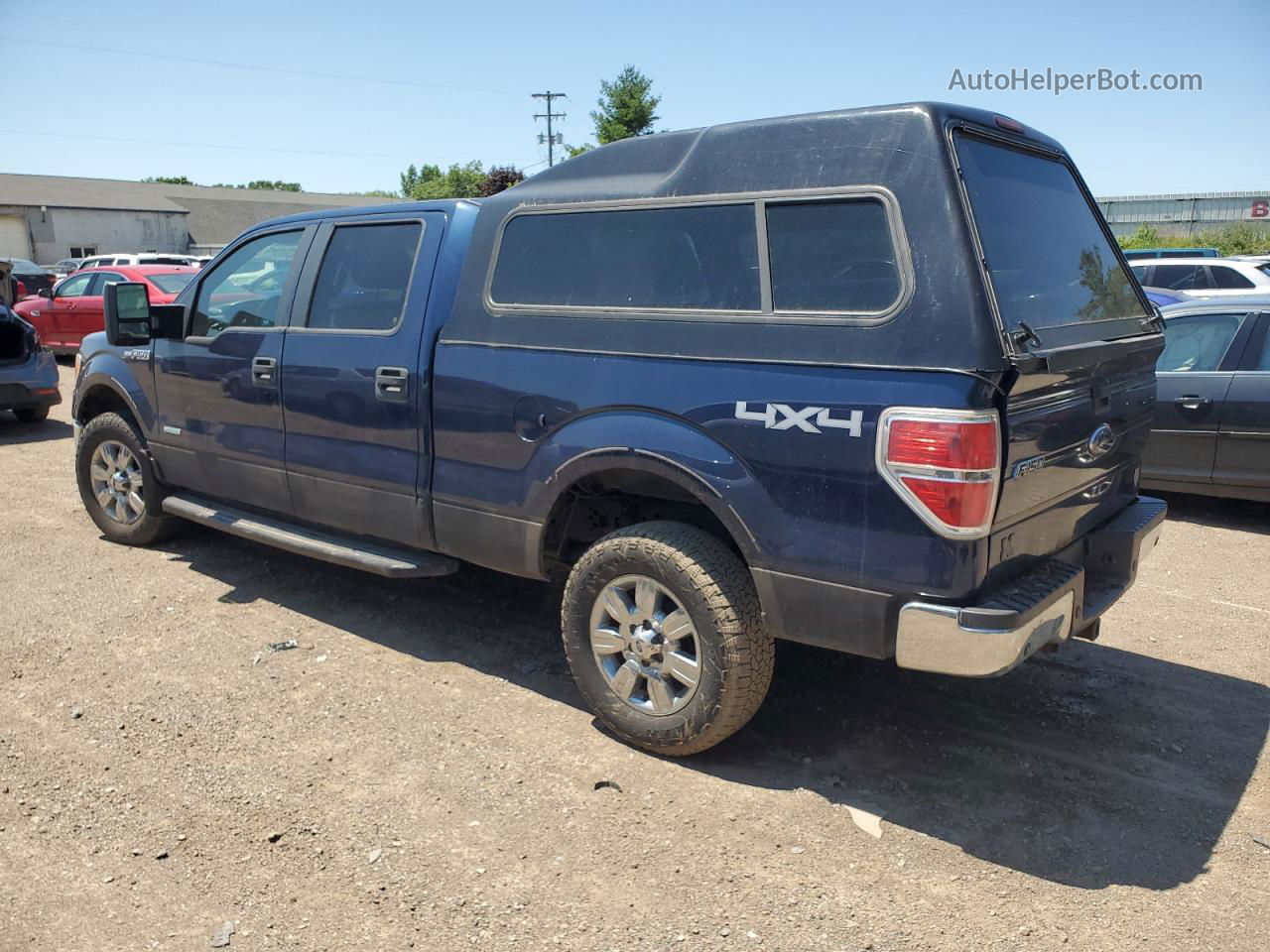 2014 Ford F150 Supercrew Blue vin: 1FTFW1ETXEFB19194