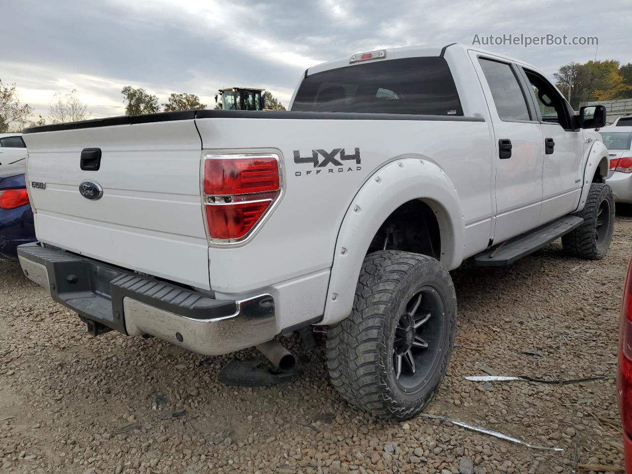 2014 Ford F150 Supercrew White vin: 1FTFW1ETXEFB22984