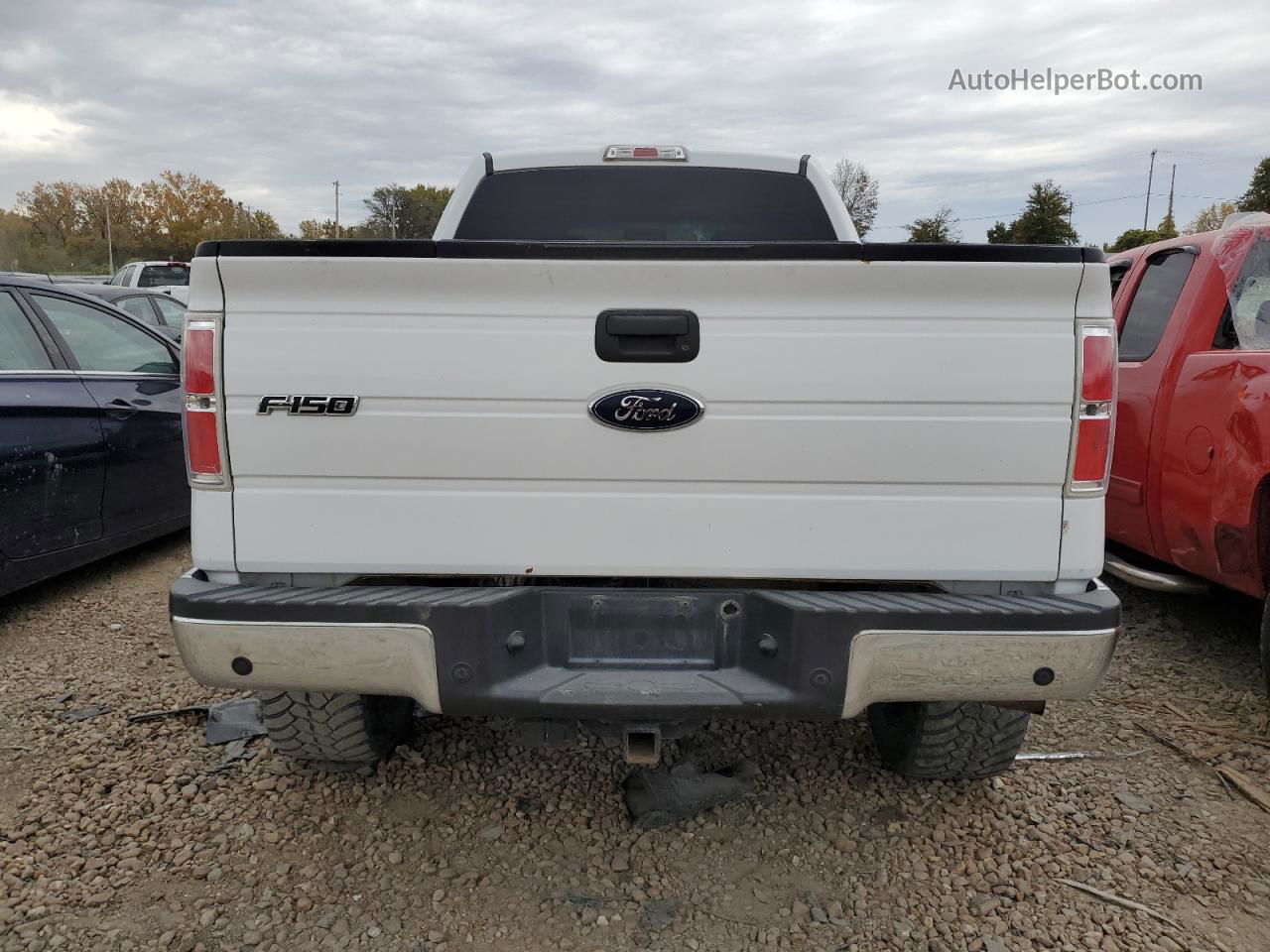 2014 Ford F150 Supercrew White vin: 1FTFW1ETXEFB22984