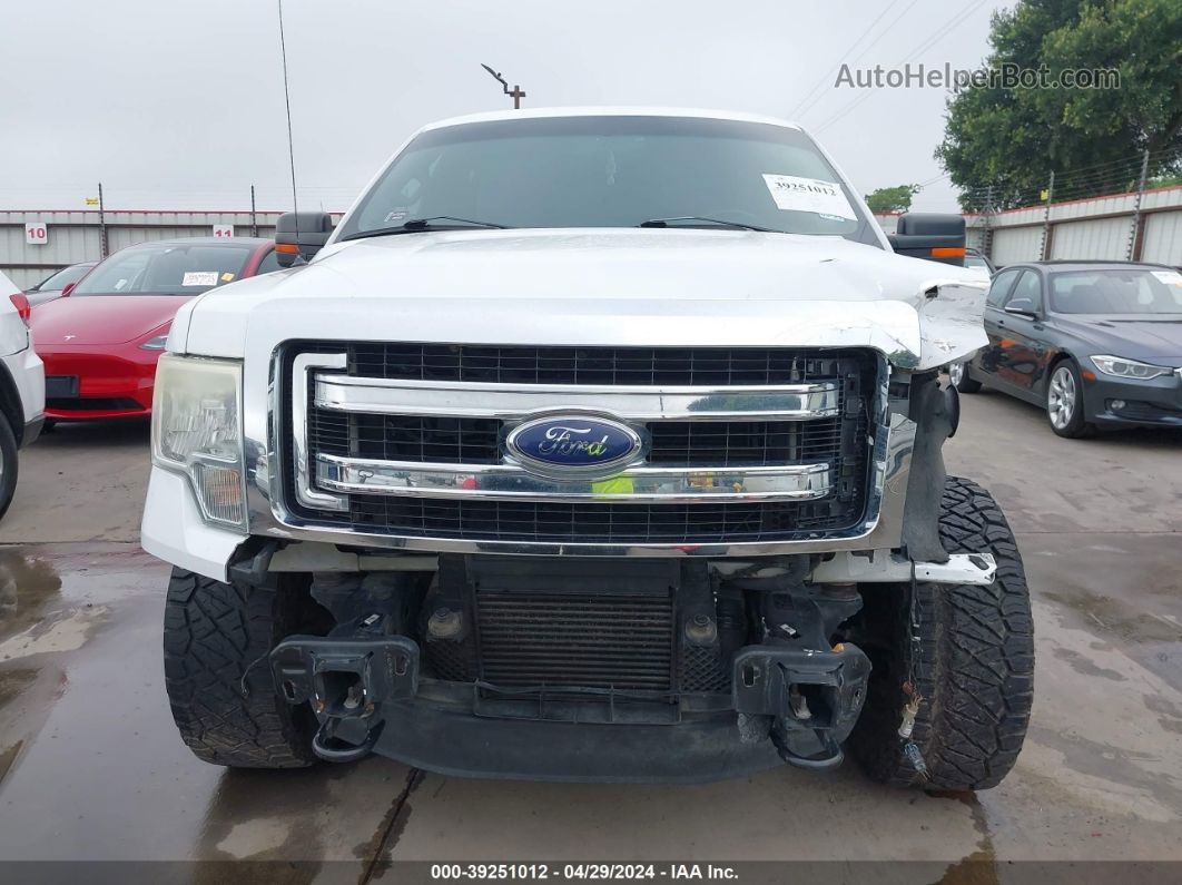 2014 Ford F-150 Xlt White vin: 1FTFW1ETXEKD46795