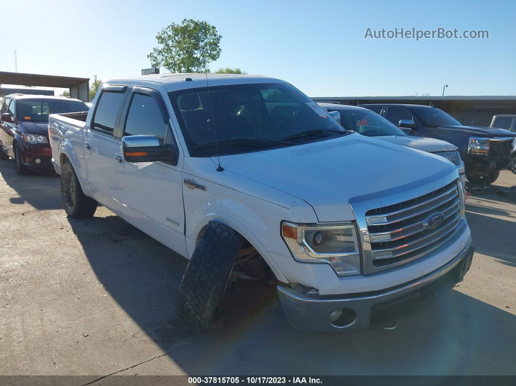 2014 Ford F-150 King Ranch White vin: 1FTFW1ETXEKF05833