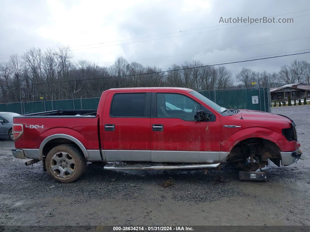 2010 Ford F-150 Fx4/lariat/xl/xlt Red vin: 1FTFW1EV0AFB60185