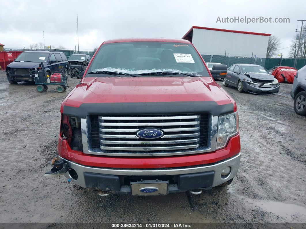 2010 Ford F-150 Fx4/lariat/xl/xlt Red vin: 1FTFW1EV0AFB60185