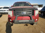 2010 Ford F150 Supercrew Red vin: 1FTFW1EV1AKE59790